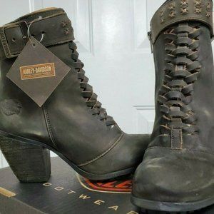 Harley Davidson Women's Calkins Boots  New Sz 8